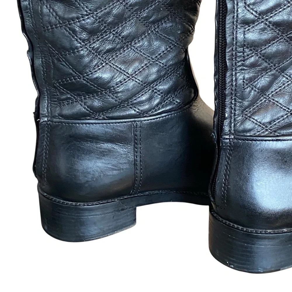 T Tory Burch Riding Boots Black Size 9